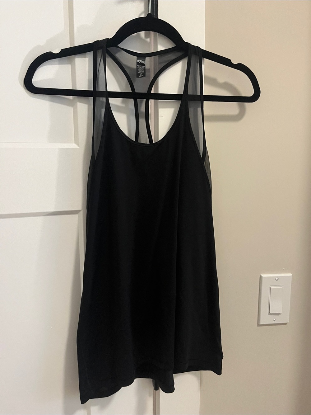 VSX Black Strappy Racerback Tank